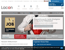Tablet Screenshot of lacon.de